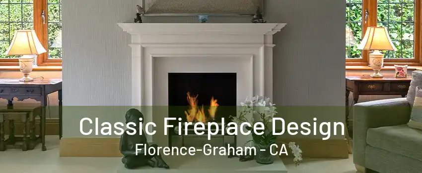 Classic Fireplace Design Florence-Graham - CA