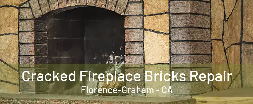 Cracked Fireplace Bricks Repair Florence-Graham - CA