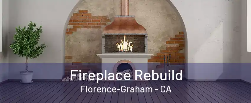 Fireplace Rebuild Florence-Graham - CA