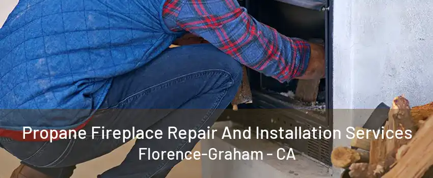 Propane Fireplace Repair And Installation Services Florence-Graham - CA